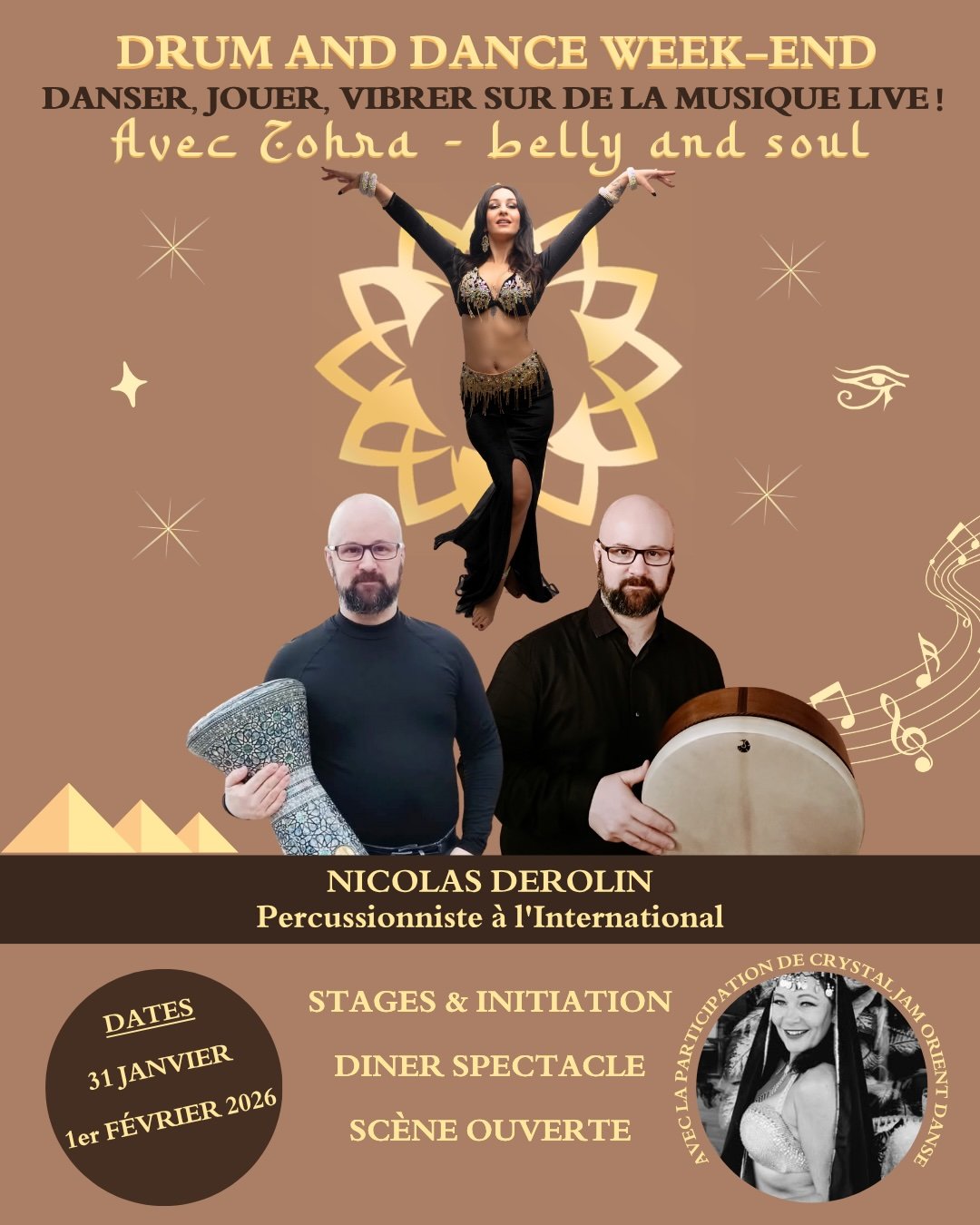 DRUM AND DANCE WEEK-END ARTISTIQUE